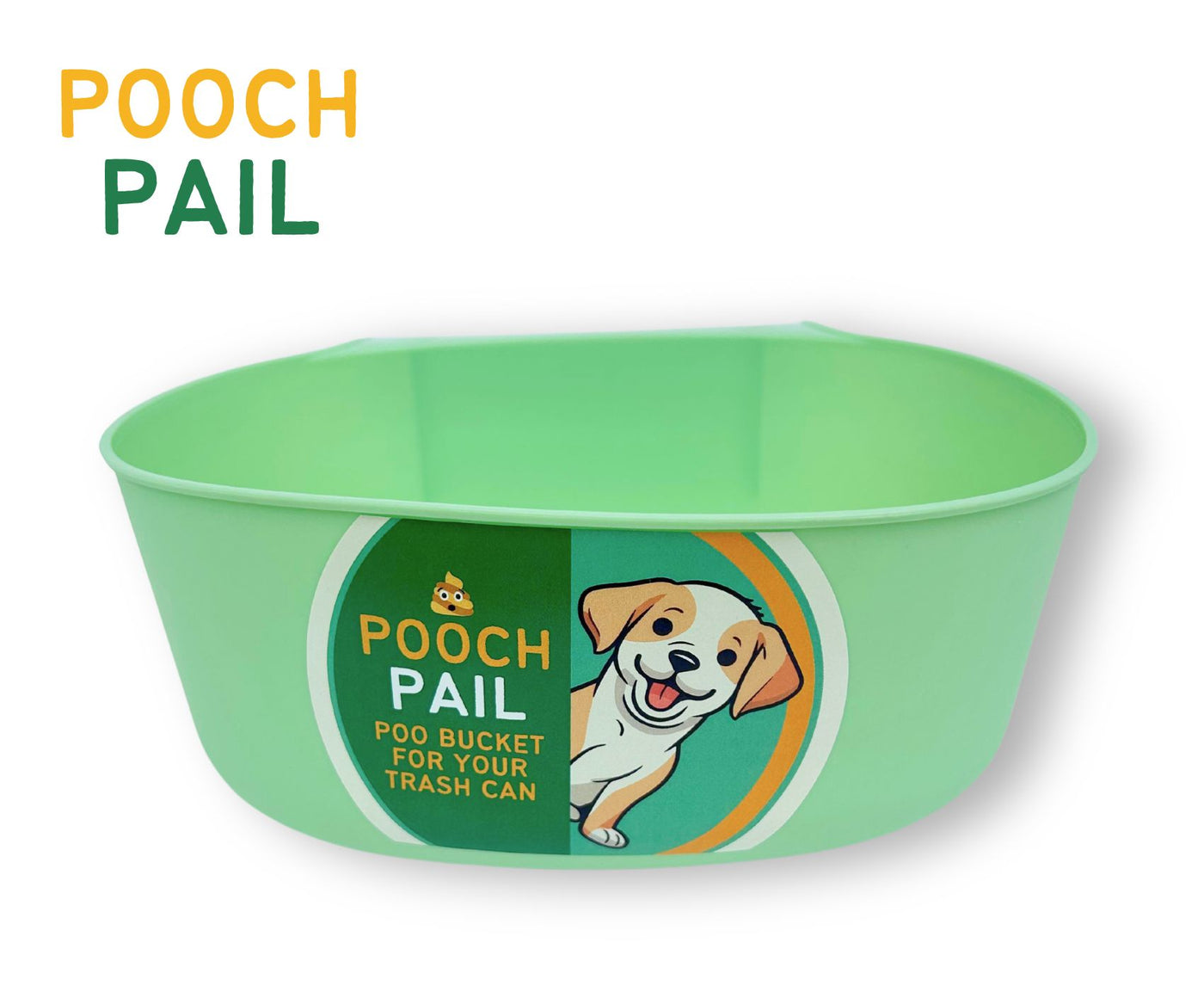 Pooch Pail Dog Poop Bag Waste Bucket for Poo