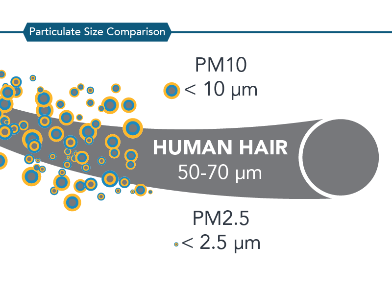 What is the difference between pm2.5 and pm10?